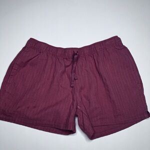 Patagonia Mens Salmon Small Drawstring Shorts